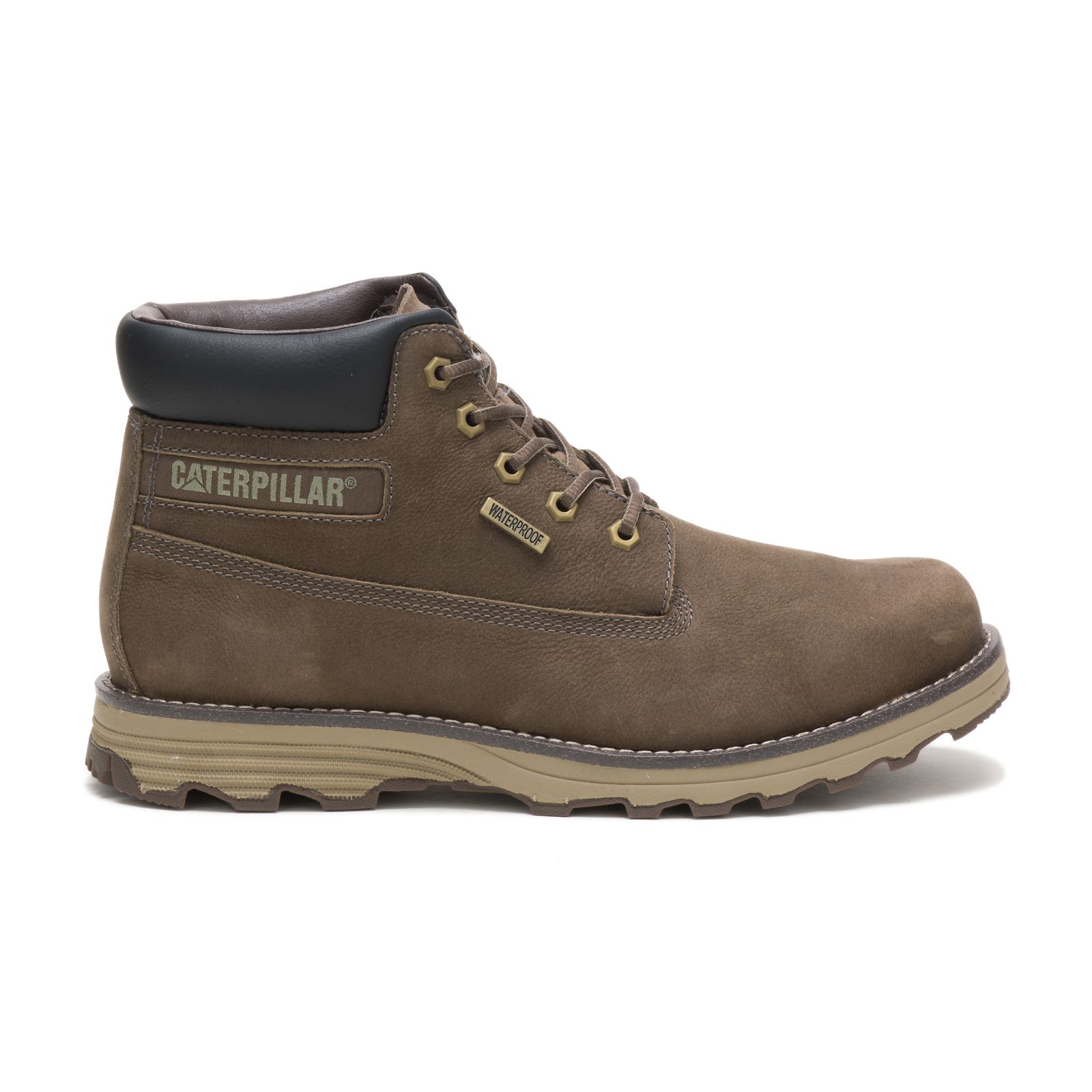 Caterpillar Founder Waterproof Thinsulate™ - Mens Waterproof Boots - Grey - NZ (350IEJNDQ)